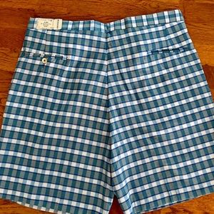 NWT Men’s Vintage Blue Higgins Slider Golf Shorts w/ Waist Extenders Size 42